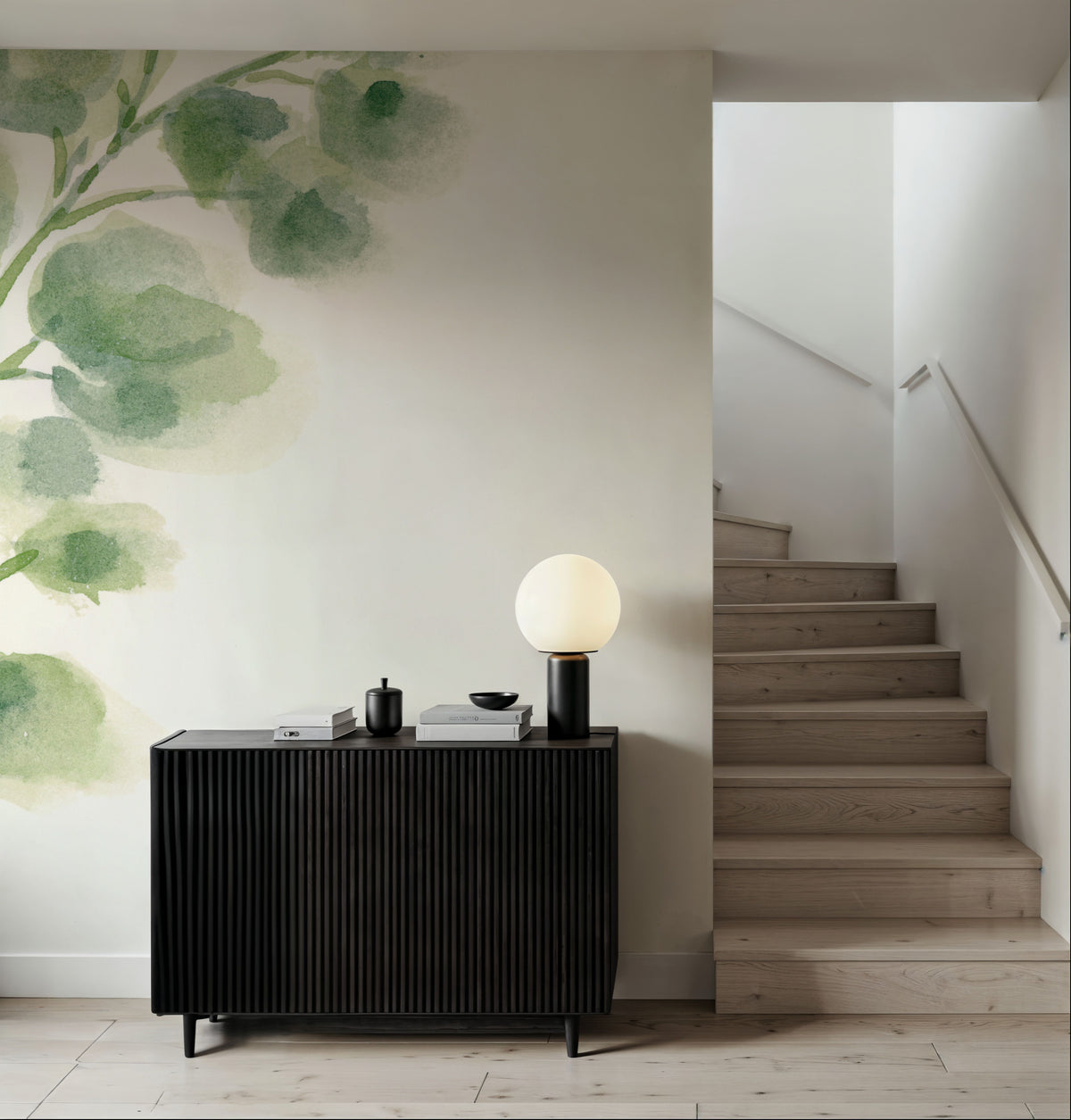 Eucalyptus I Mural Wallpaper - room preview 05
