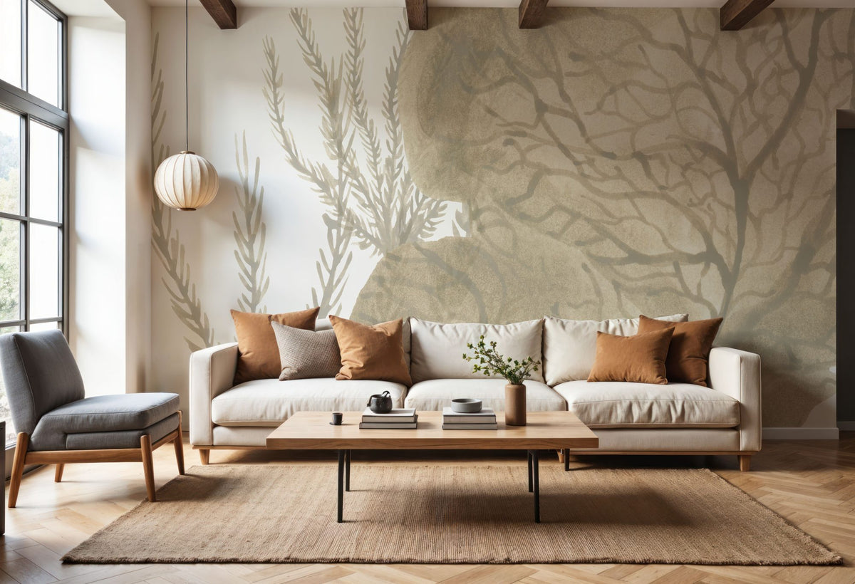 Coastal Reef VII Mural Wallpaper - room preview 05