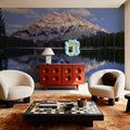Cascade Mirror Mural Wallpaper - room preview 05