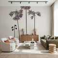 Field Journal Entry V Color Mural Wallpaper - room preview 05