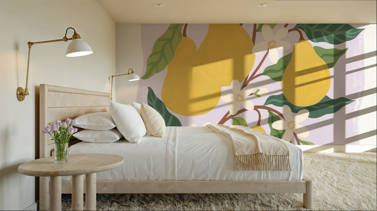 Marche Aux Fruits III Mural Wallpaper - room preview 05