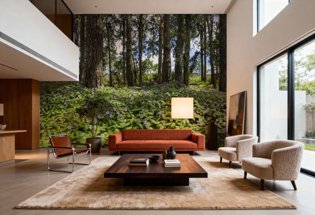 Eucalyptus Woods Mural Wallpaper - room preview 05