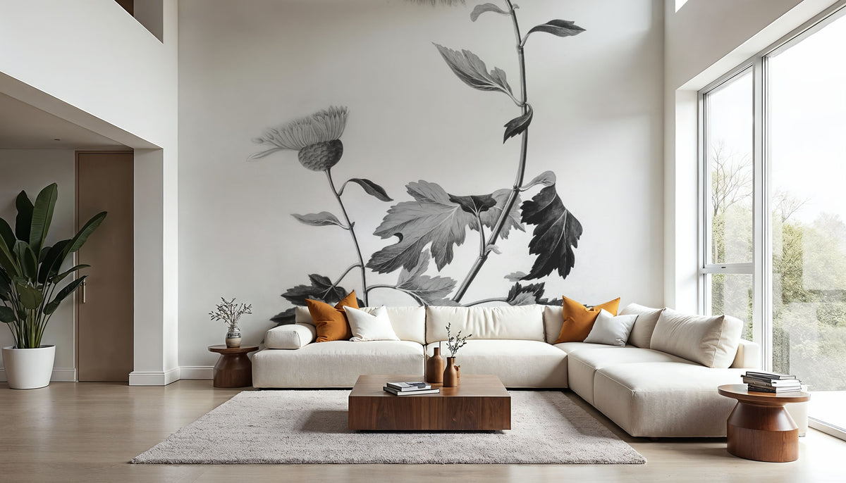 Botanical IV Mural Wallpaper - room preview 05