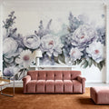 Peony Melody Romantic Mural Wallpaper - room preview 05
