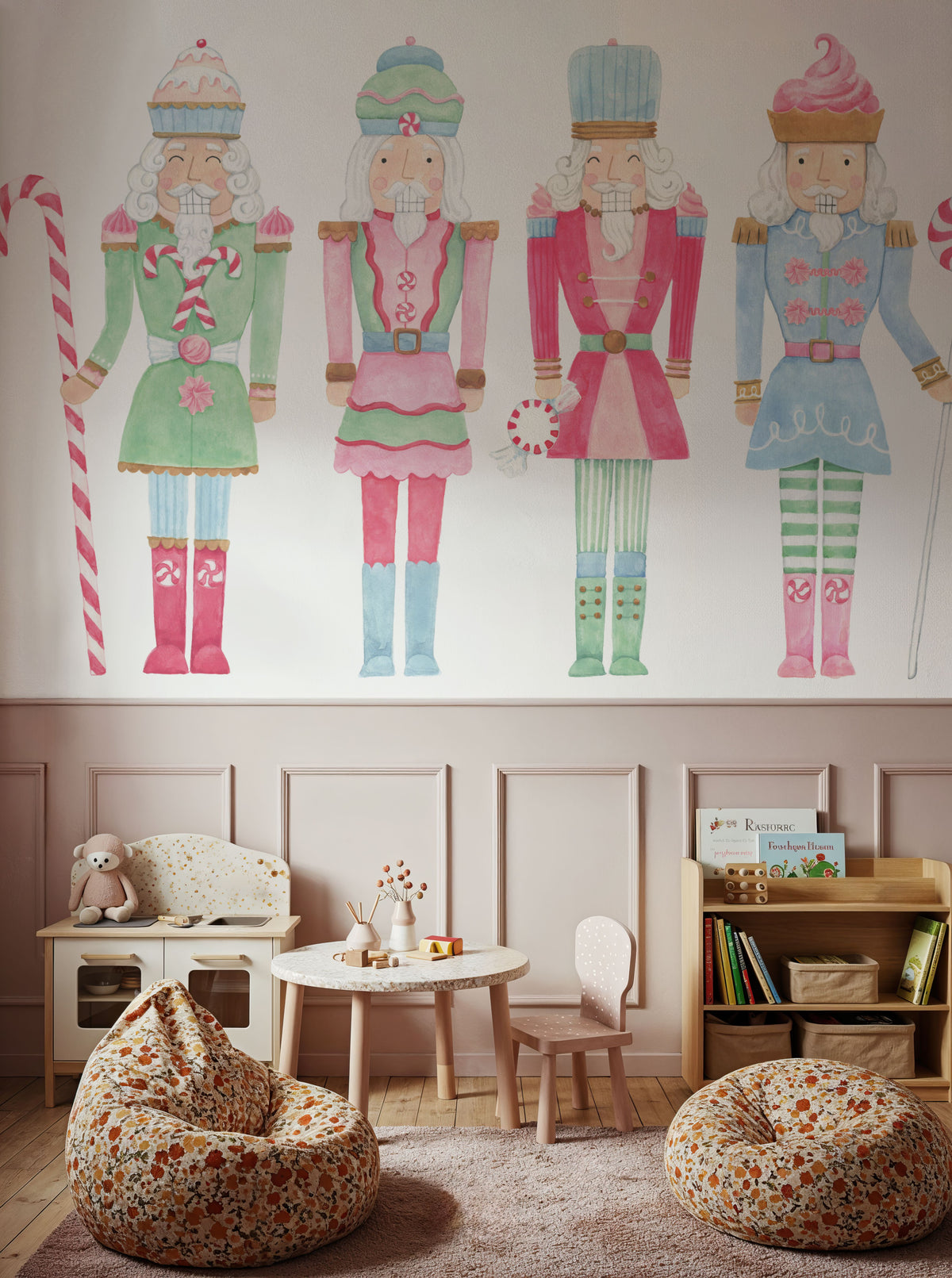 Nutcracker Bakery Mural Wallpaper - room preview 05