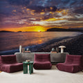Baja Stone Sunrise Mural Wallpaper - room preview 05
