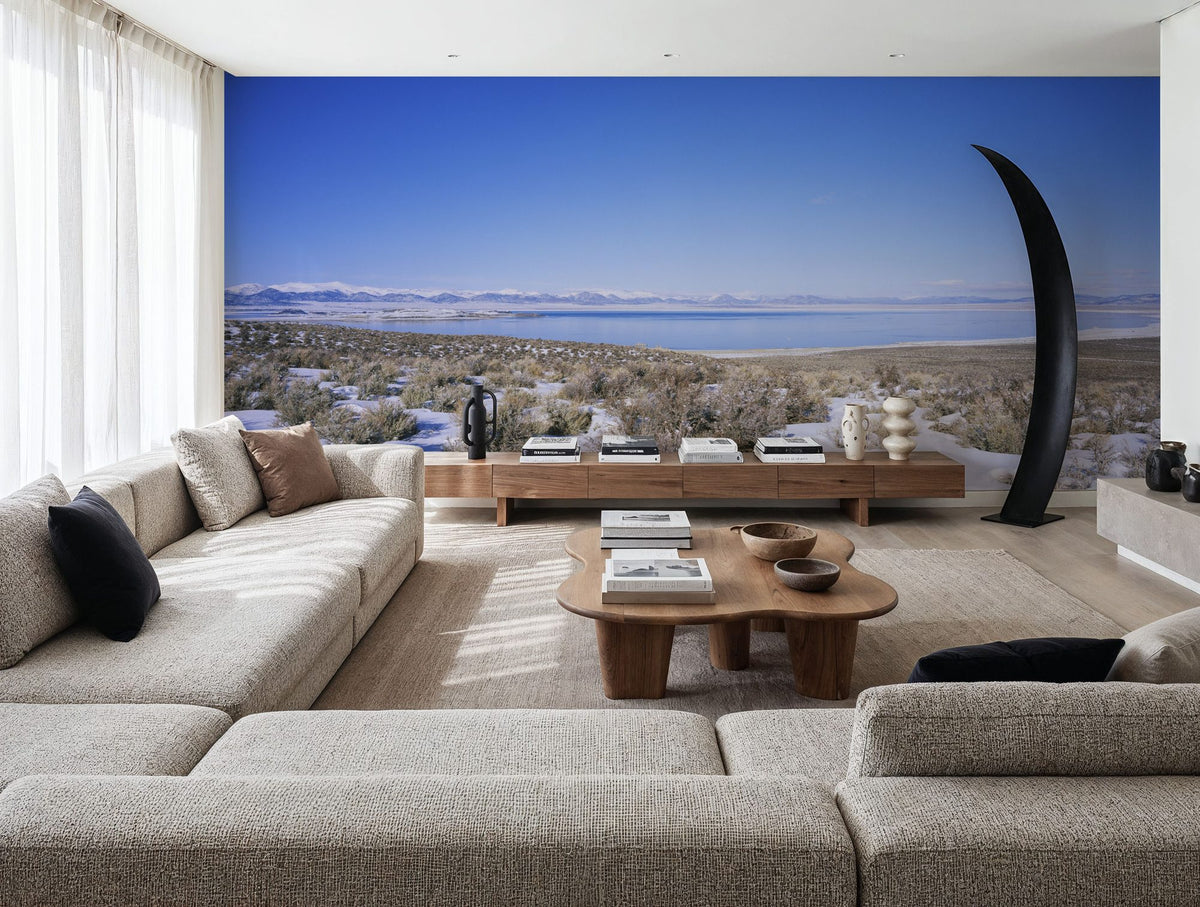 Mountain Lake Majesty Mural Wallpaper - room preview 05