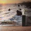 Sonoma Coast Sunset Square Mural Wallpaper - room preview 05