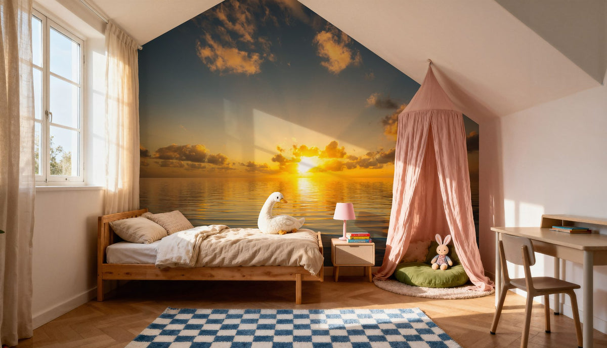 The Sunset Mural Wallpaper - room preview 05