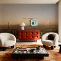 Golden Tower Cityscape Mural Wallpaper - room preview 05