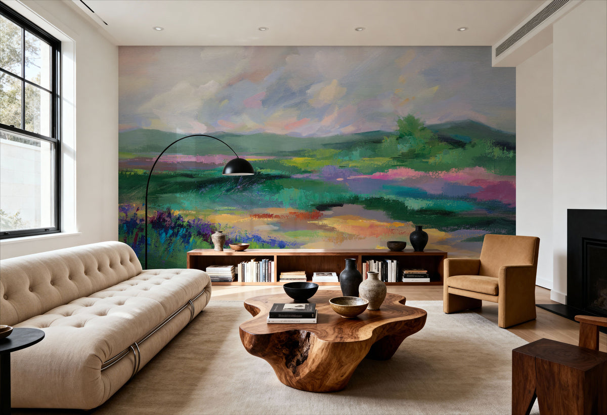 April Bloom Mural Wallpaper - room preview 05