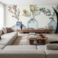 Fresh Flowers Mural Wallpaper - room preview 05