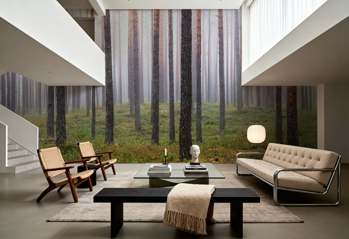 Hide and Seek Forest Mural Wallpaper - room preview 05