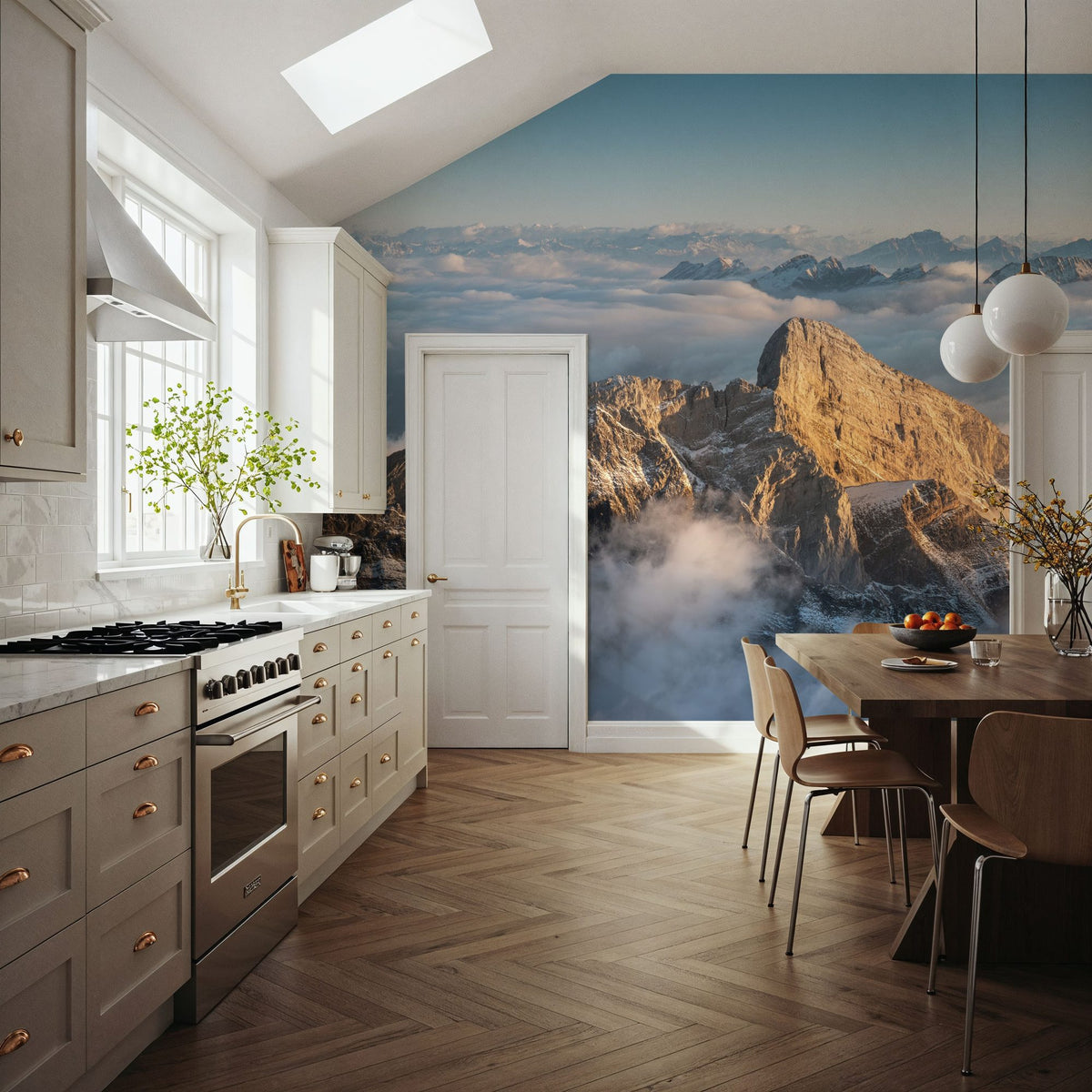 Saentis Sunset Mural Wallpaper - room preview 05