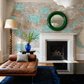 US Map Detailed - Romy Mural Wallpaper - room preview 05