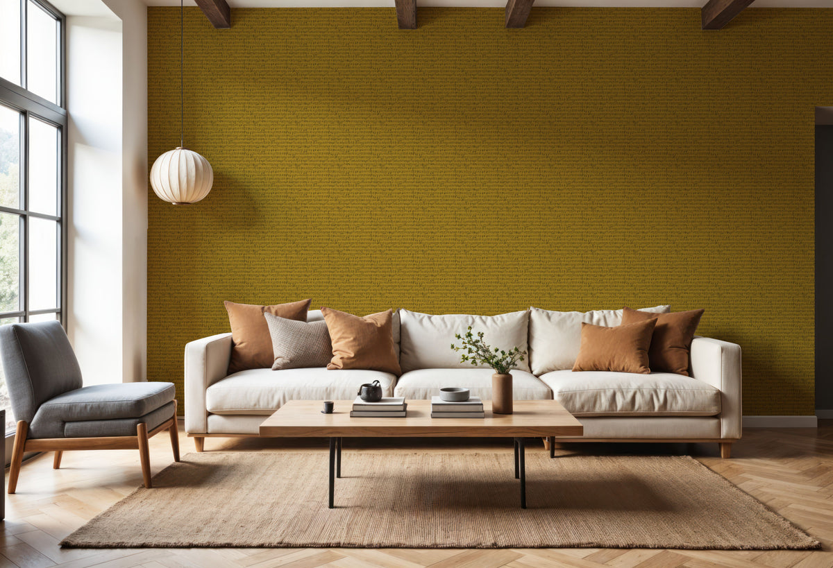 Notes on a Score, Sunflower Mural Wallpaper - room preview 05