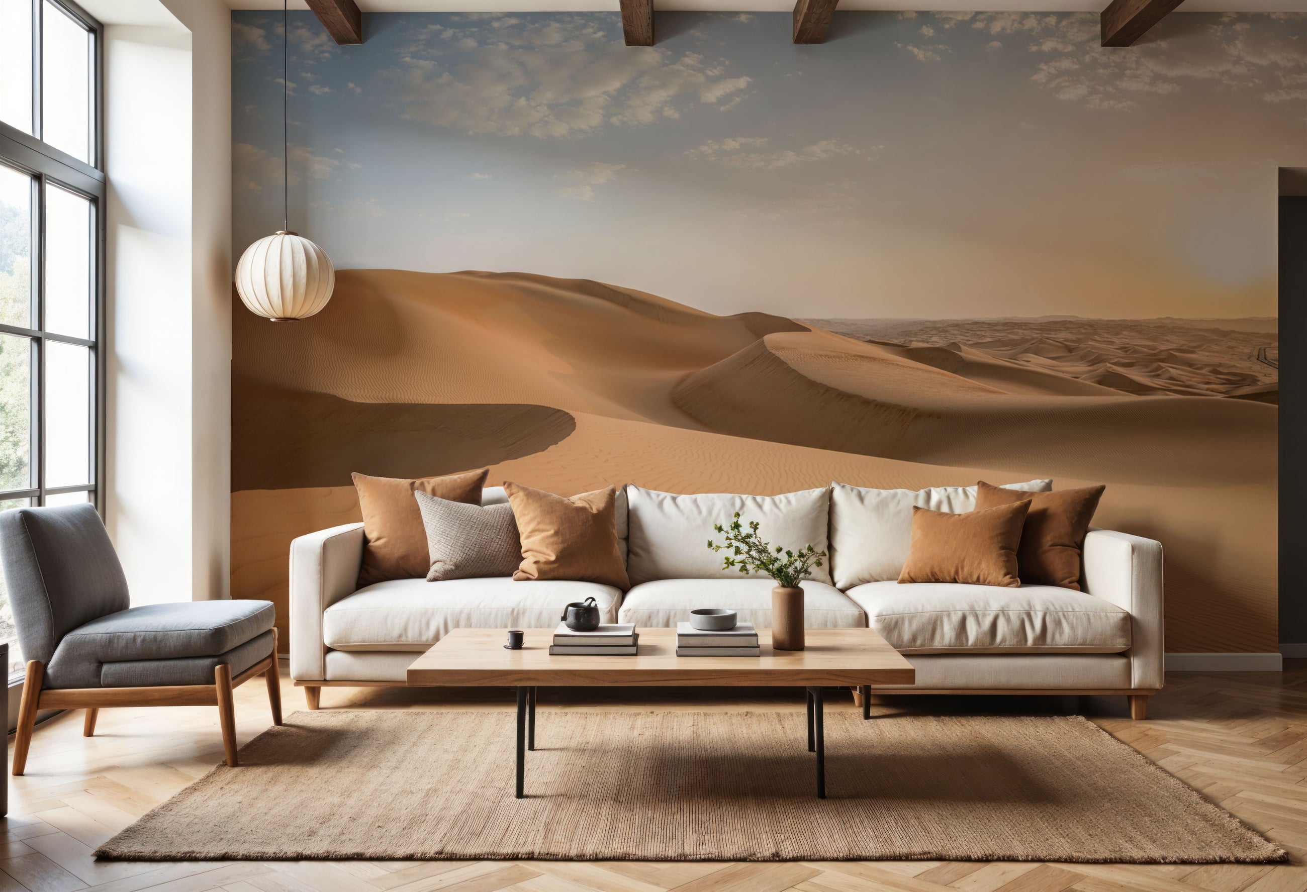 Desert Dunes Mural Wallpaper