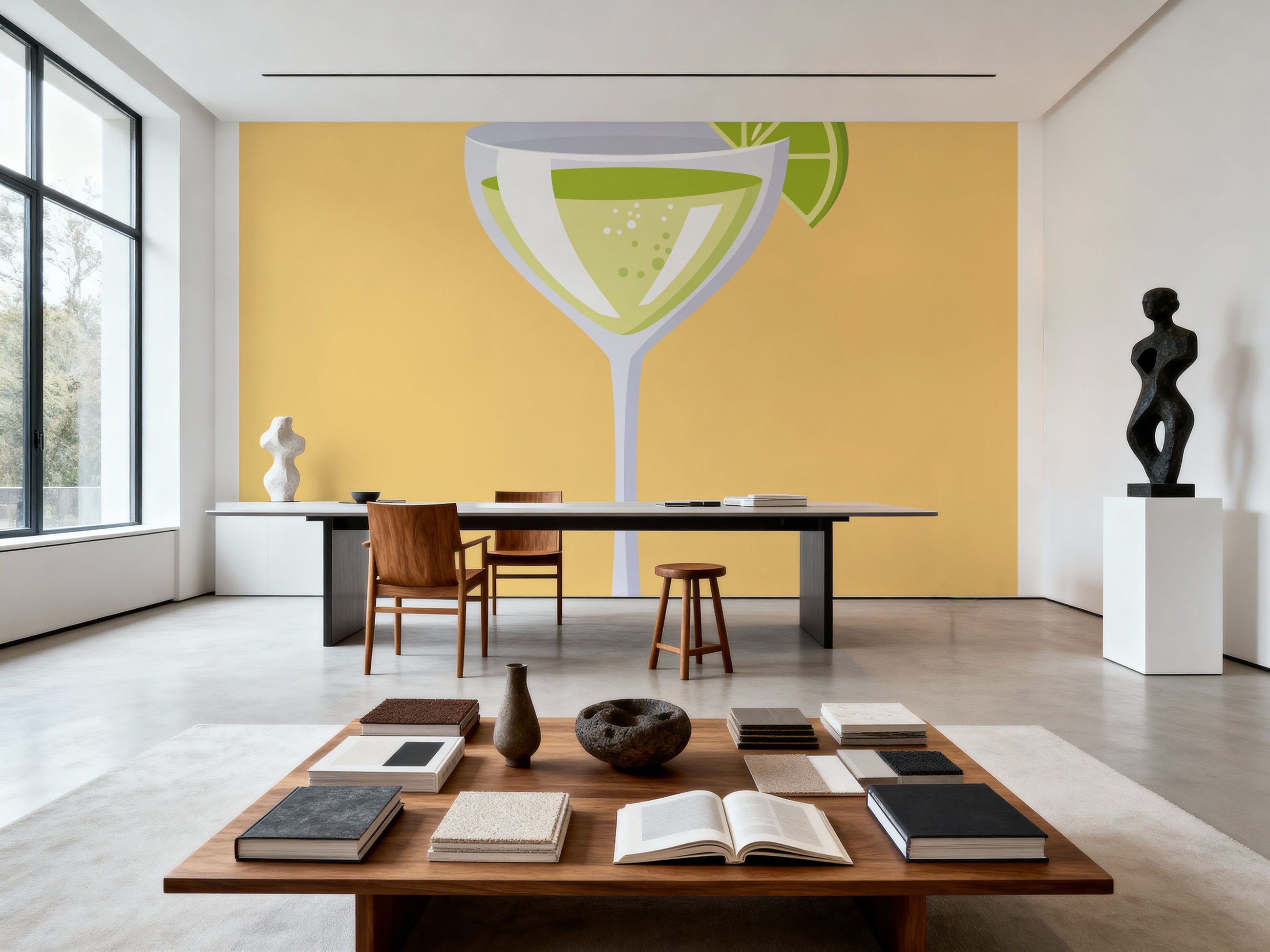 Travel Cocktails II Mural Wallpaper
