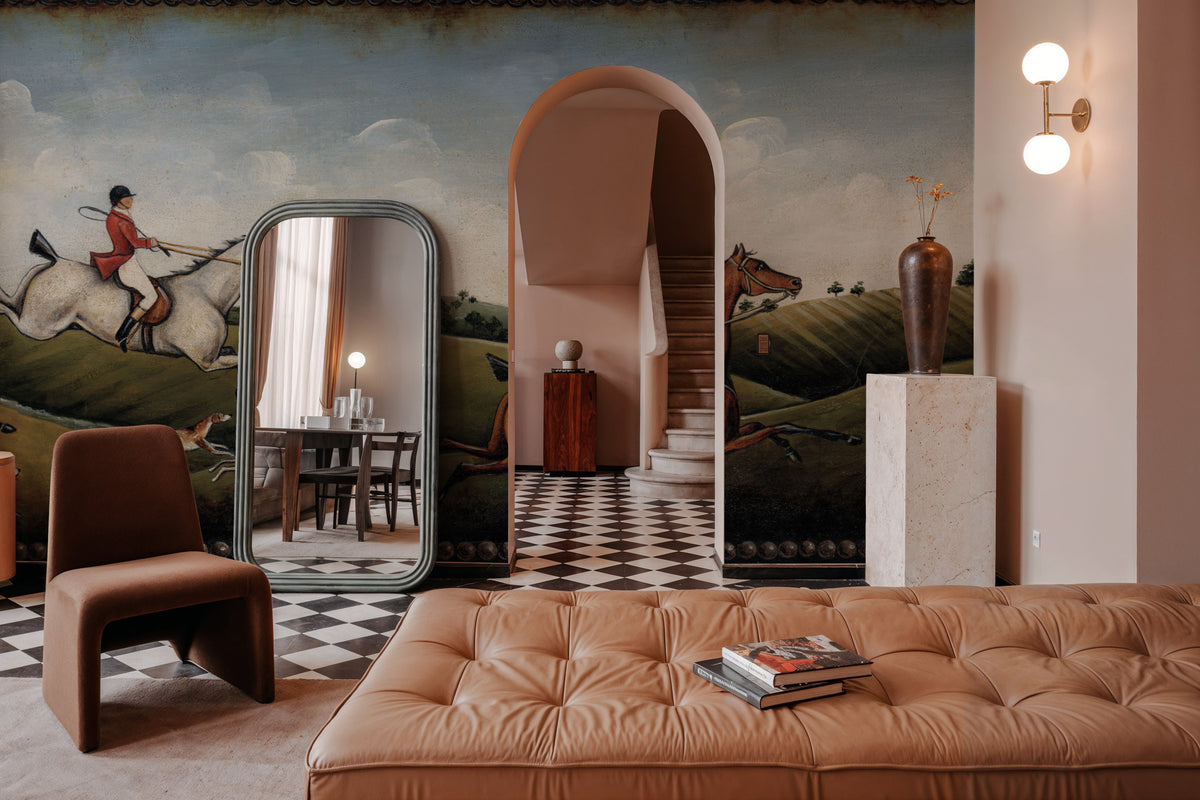 The Hunt Crop Mural Wallpaper - room preview 05