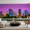 Houston Twilight Mural Wallpaper - room preview 05
