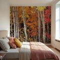 Autumn Aspen Grove Mural Wallpaper - room preview 05