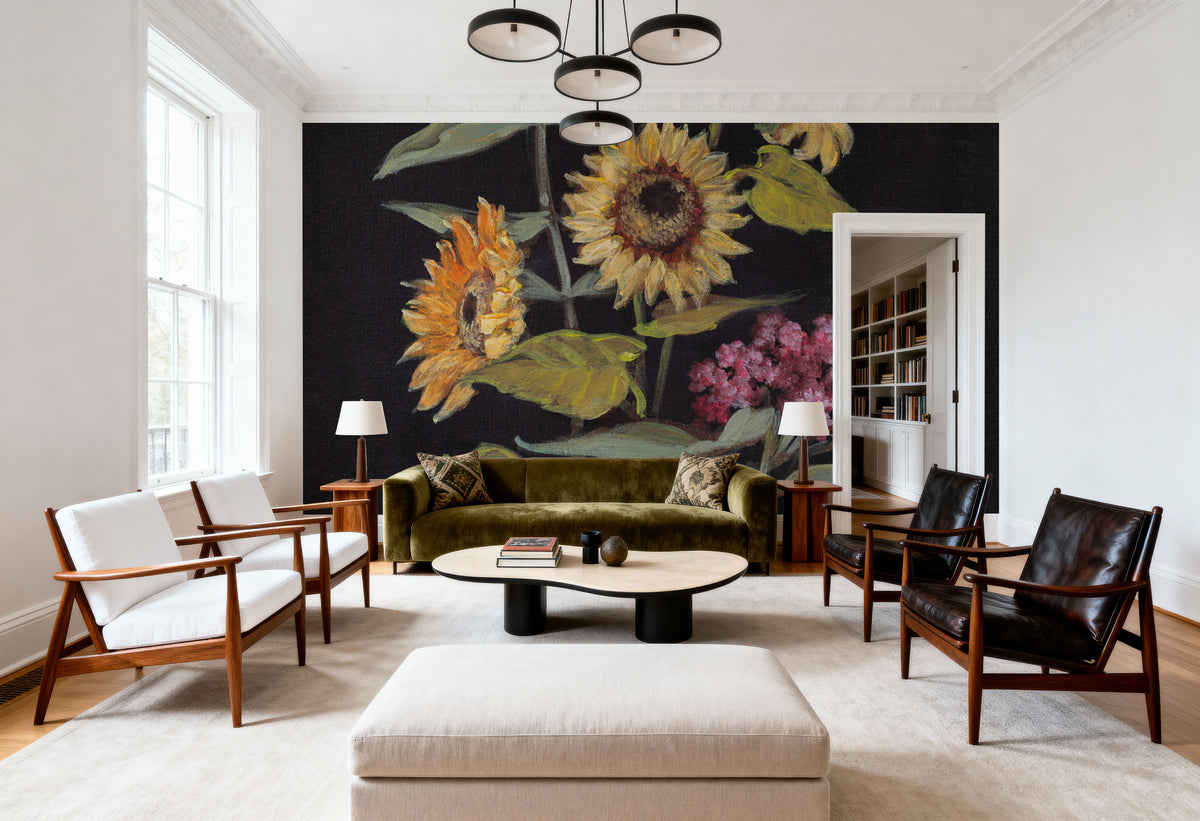 Botanical Beauty II Mural Wallpaper - room preview 05