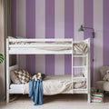Circus Stripes, Purple on Purple Mural Wallpaper - room preview 05
