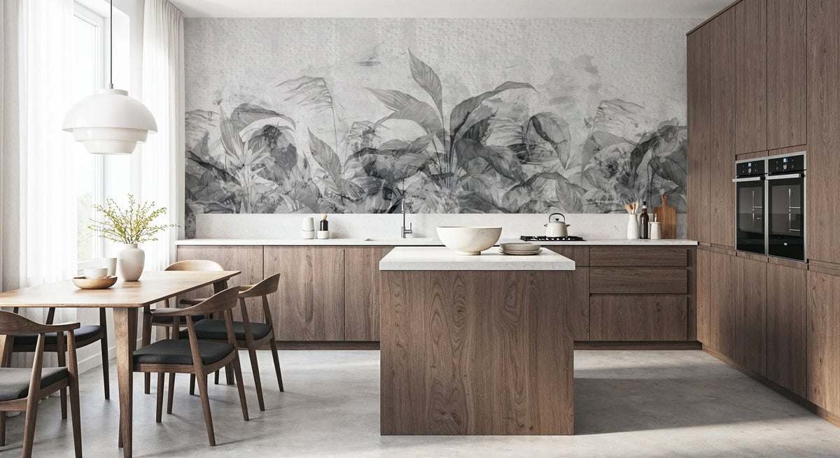 Reduced Forest Mural Wallpaper - room preview 05