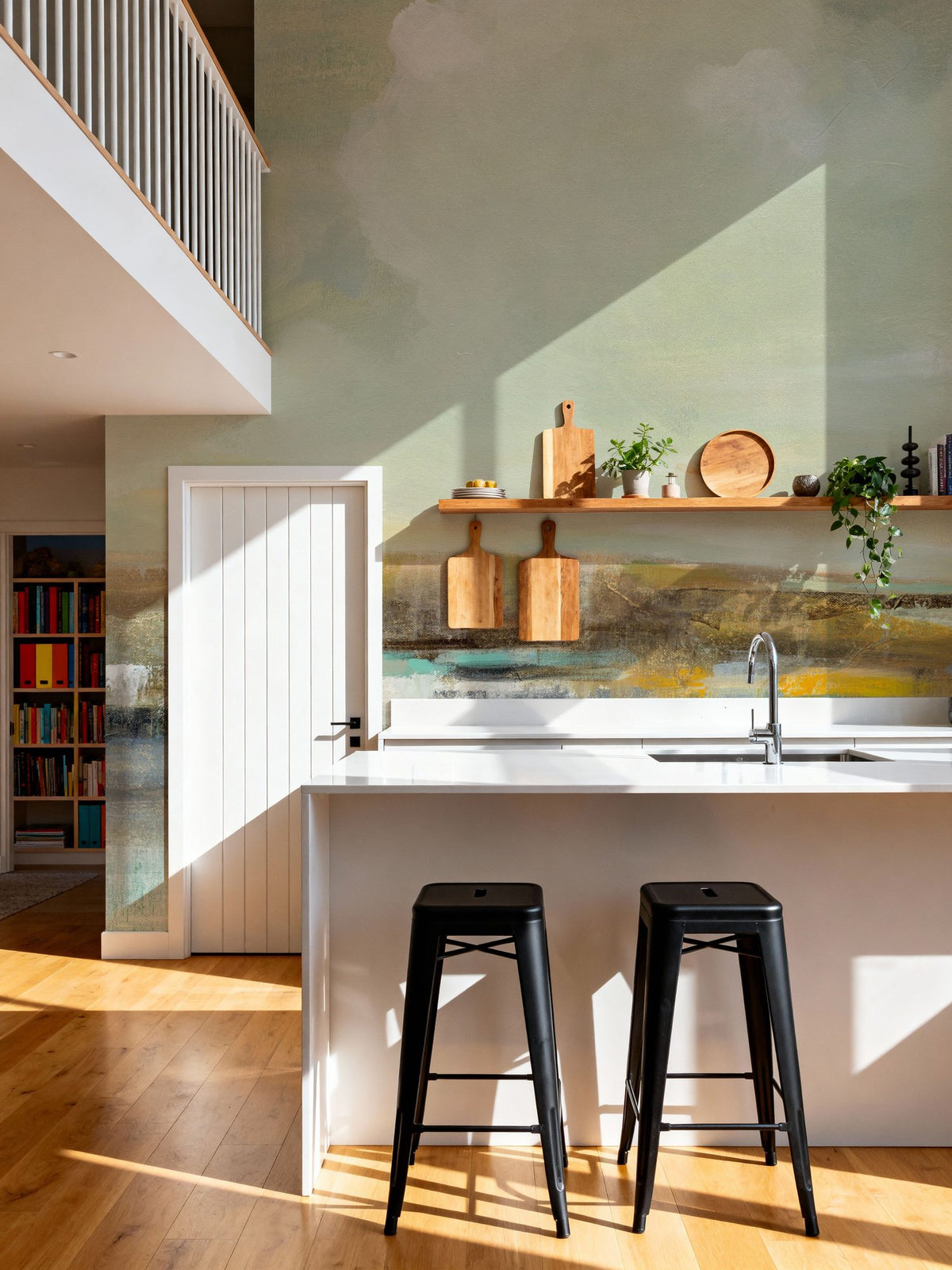 Low Horizon Mural Wallpaper - room preview 05