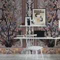 Plant Fantasy Ornament, Salmon Mural Wallpaper - room preview 05