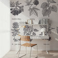Map of Berries Mural Wallpaper - room preview 05
