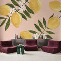 Garden Lemons Mural Wallpaper - room preview 05