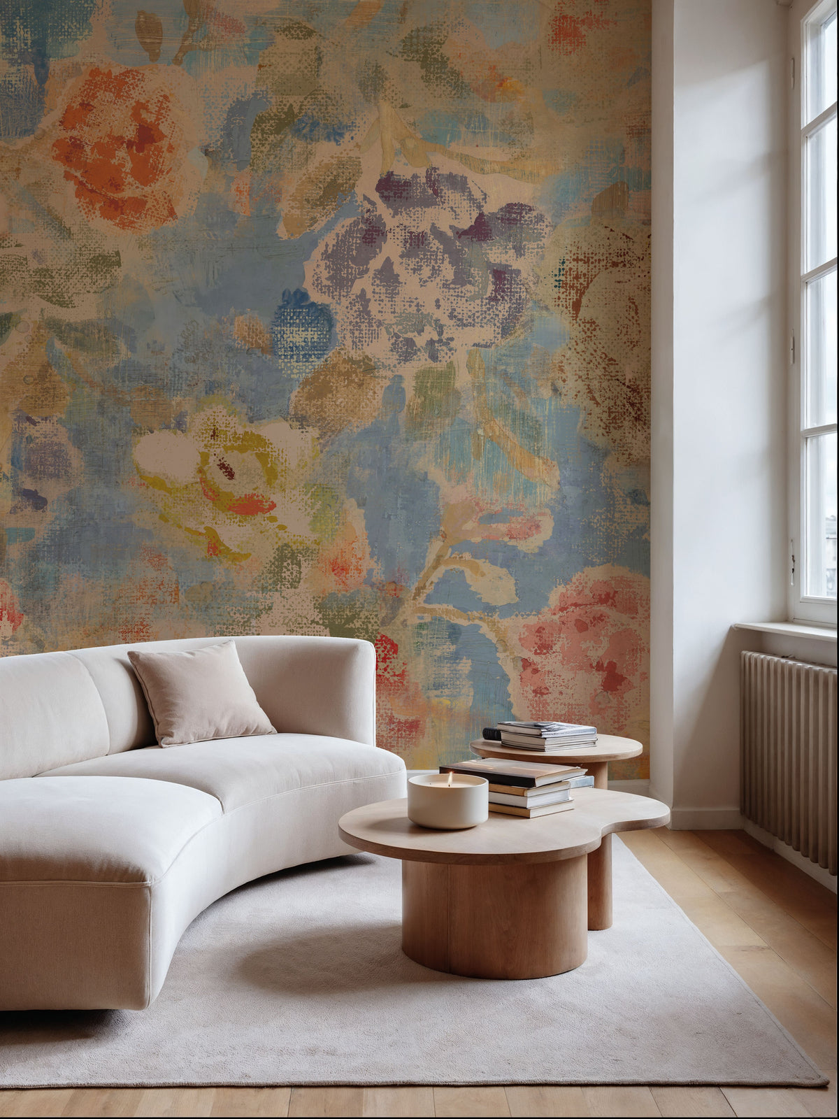 Floral Memory II Mural Wallpaper - room preview 05
