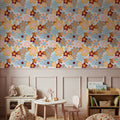 Flower Power, Light Mural Wallpaper - room preview 05
