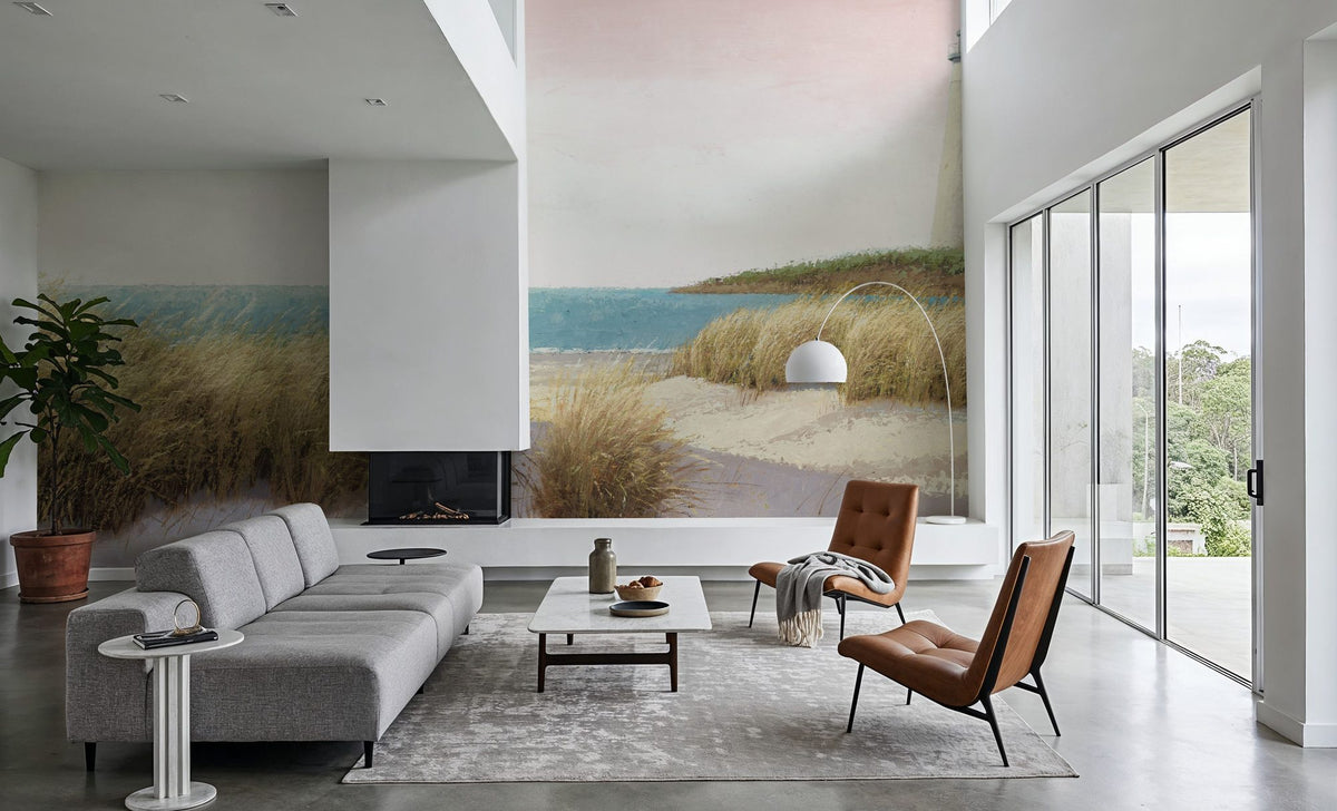 Lighthouse by the Sea Mural Wallpaper - room preview 05