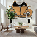 Road Trip Beetle Mural Wallpaper - room preview 05
