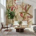 Orchids Cropped I Mural Wallpaper - room preview 05