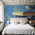 Early Bird Bookworm Mural Wallpaper - room preview 05