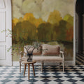 Fall Willows Mural Wallpaper - room preview 05