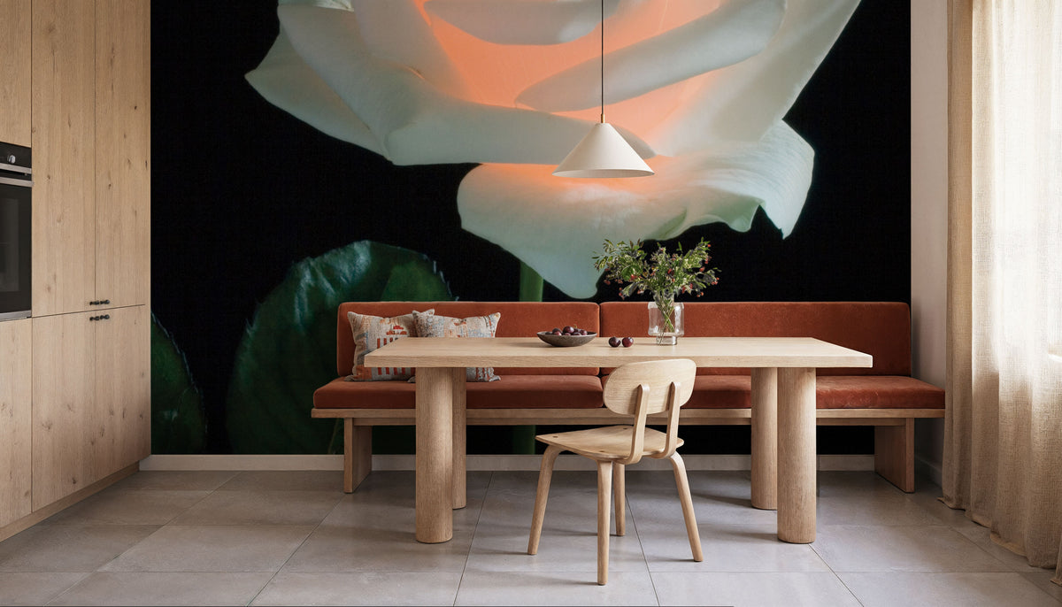 Rose Light Mural Wallpaper - room preview 05