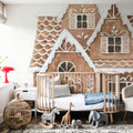 Gingerbread Dream House II Mural Wallpaper - room preview 05