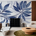 Soft Leaves II Mural Wallpaper - room preview 05