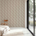 Pulse, Dusty Rose Mural Wallpaper - room preview 05