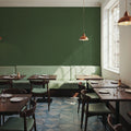 Faux Sand Stucco Finish, Moss Mural Wallpaper - room preview 05