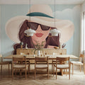 Beach Girl II Mural Wallpaper - room preview 05