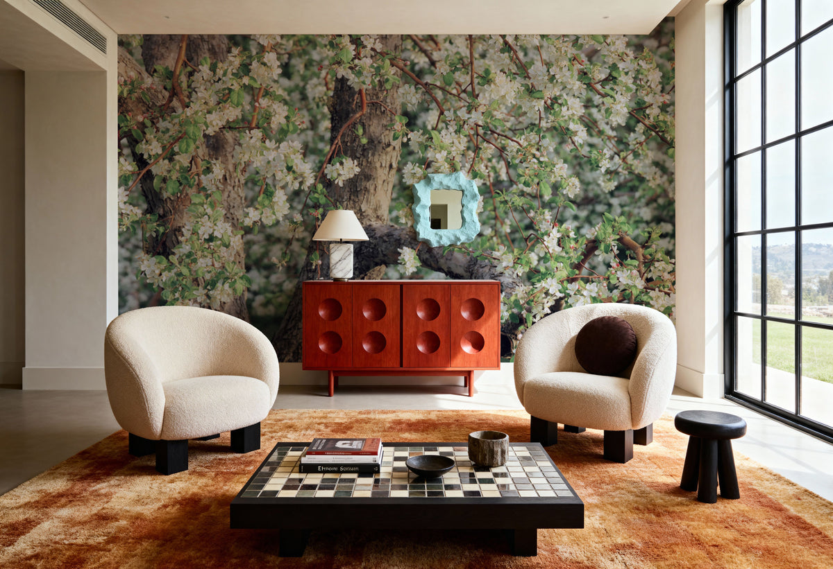 Blossom Cascade Mural Wallpaper - room preview 05