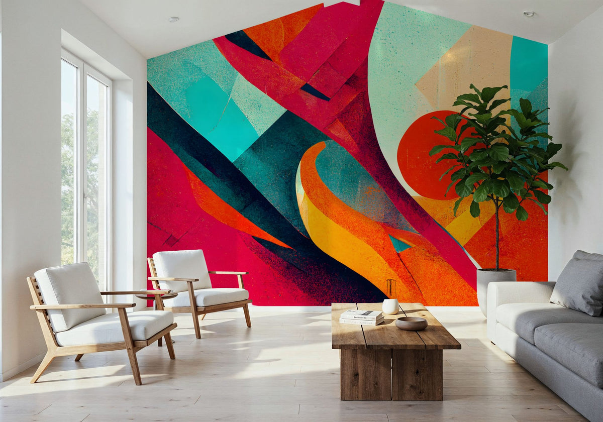 Desert Sun Mural Wallpaper - room preview 05