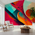 Desert Sun Mural Wallpaper - room preview 05