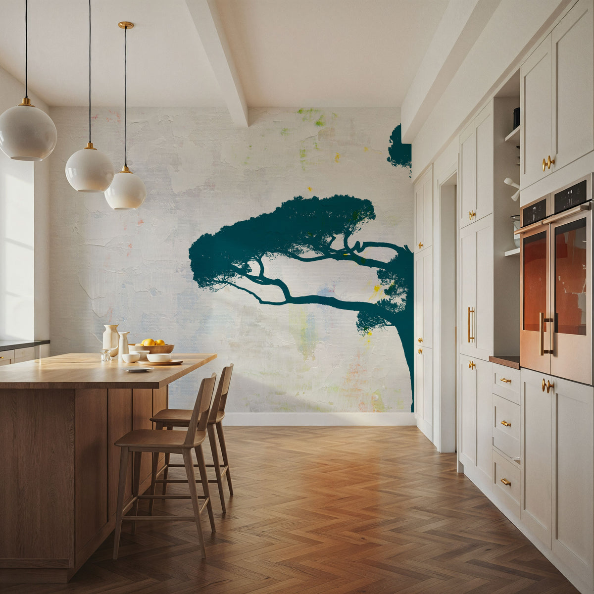 Dartington Tree RIght Mural Wallpaper - room preview 05