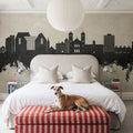 St John's Canada Skyline Concrete Mural Wallpaper - room preview 05